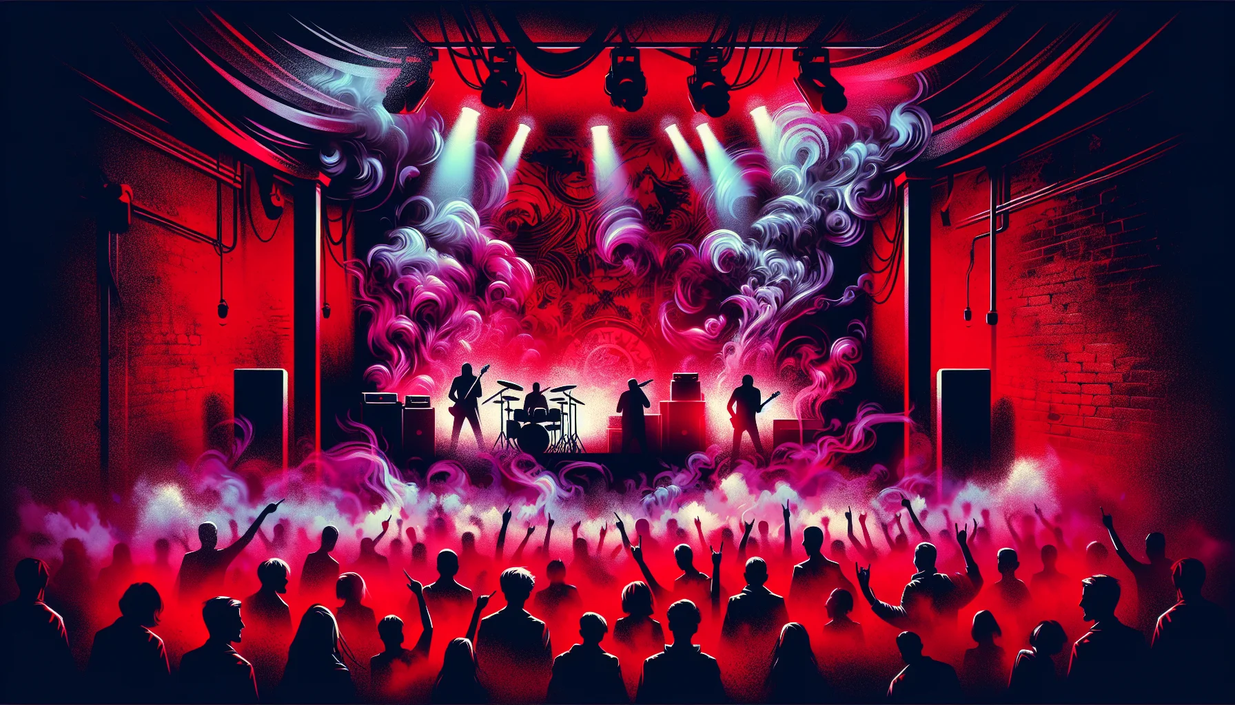 Concert de rock underground soviétique dans les années 1980