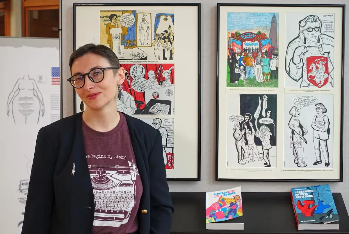 Victoria Lomasko - Dessinatrice engagée